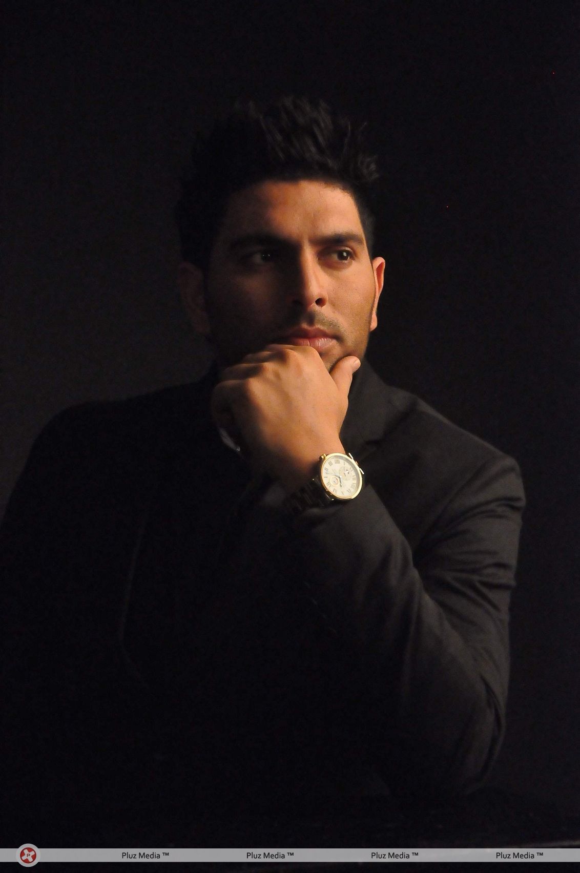 Yuvraj Singh during the photo shoot for the ad campaign of luxury watch | Picture 108985